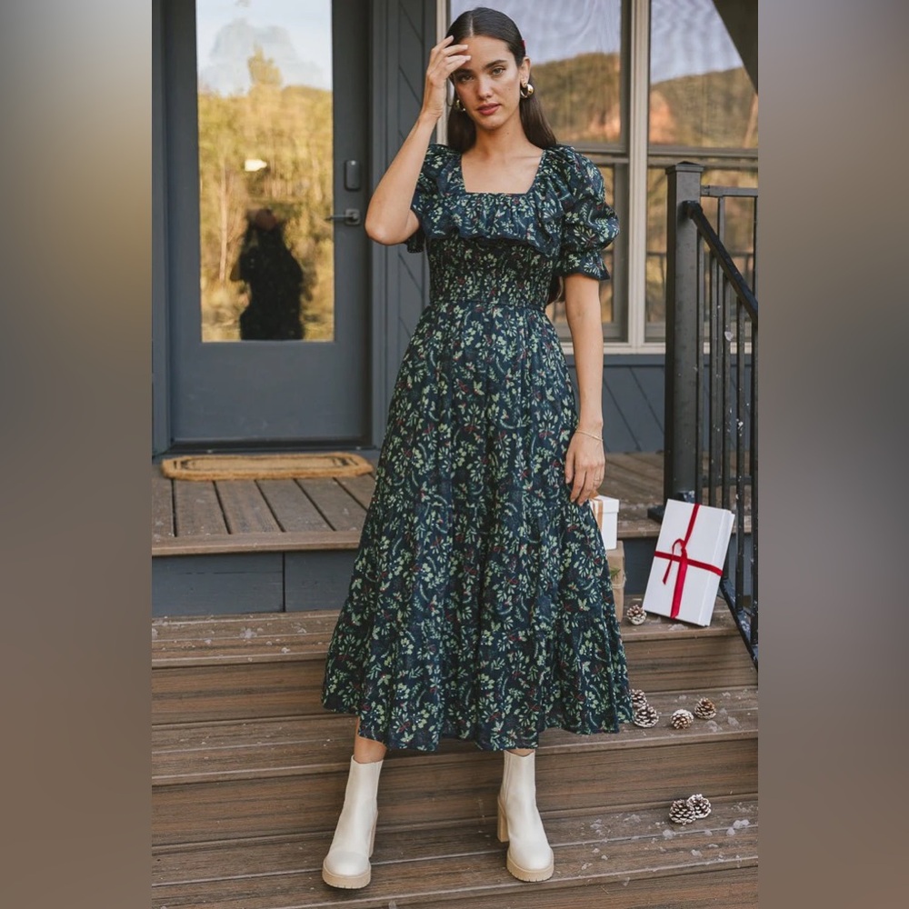 NWT Ivy City Co Gracie Dress in Holly Medium